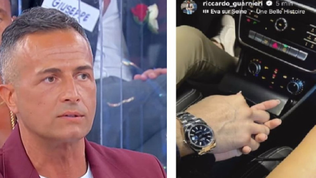 Uomini e donne, Riccardo esce allo scoperto con la fidanzata: nuovo amore e addio al cast.