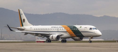 Avião da Presidência usado para missão humanitária (Divulgação/FAB)