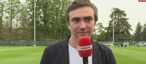 Bertrand Latour sur la chaine L'Equipe (capture Twitter @LatourBertrand)