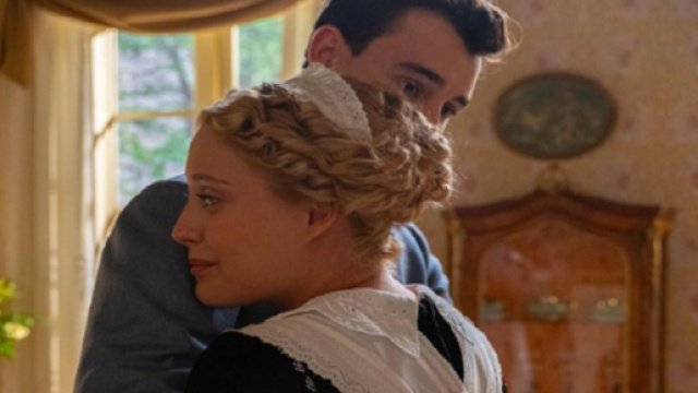 Curro e Jana nella soap La Promessa.