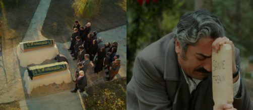 Terra amara spoiler, Gaffur disperato ai funerali di Saniye: 'Non ti lascio da sola qui'.