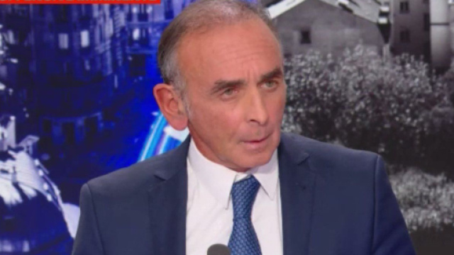 Eric Zemmour parle de Benzema (capture Twitter CNews)