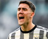 In foto Vlahovic, giocatore dalla Juventus.