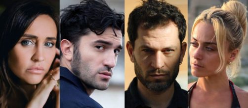 Un posto al sole, Viola (Ilenia Lazzarin), Damiano (Luigi Miele) Eduardo (Fiorenzo Madonna) e Clara (Imma Pirone)