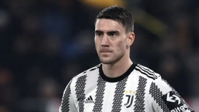 Dusan Vlahovic, giocatore della Juve.