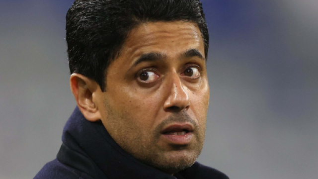 Nasser Al-Khelaifi en plein chantier (capture Twitter @psgcommunity_)