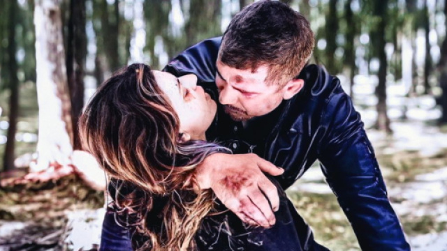 Un posto al sole, Franco Boschi (Peppe Zarbo) e Angela Poggi (Claudia Ruffo)