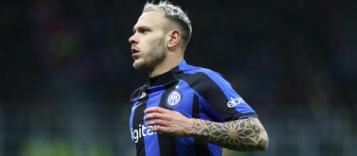 In foto Dimarco, giocatore dell'Inter.