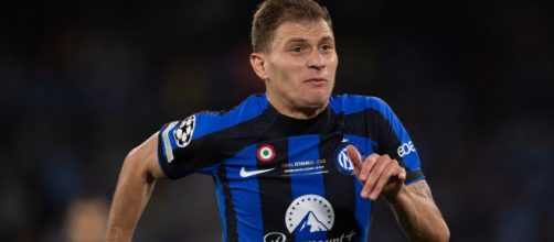 In foto Barella, centrocampista dell'Inter.