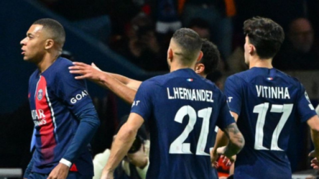 Kylian Mbappé a ouvert le score face à l'AC Milan (capture d'écran X (Twitter) @lequipe)