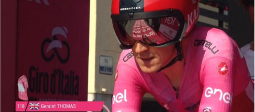 Ciclismo, Geraint Thomas al Giro d'Italia