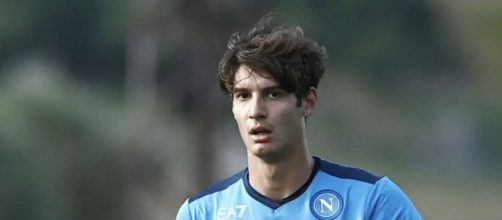 Alessandro Zanoli, giocatore del Napoli.