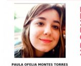 La joven fue encontrada por agentes de la Policía Nacional (X, @sosdesaparecido)