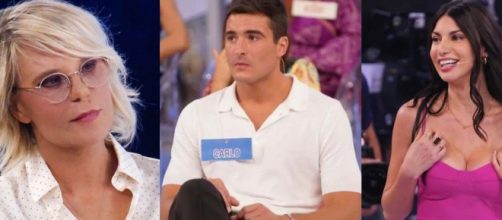 U&D, Maria De Filippi contro Carlo: 'Se Manuela non ti piace, prendi la porta e vai via'.