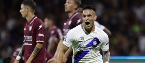 In foto Lautaro Martinez, punta dell'Inter.