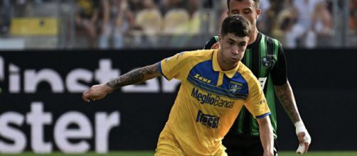 Matias Soulé, giocatore in prestito al Frosinone.