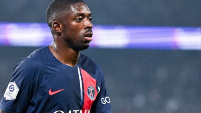 Dembélé pas en forme depuis son arrivée au PSG. (screenshot Twitter - @ActuFoot_)