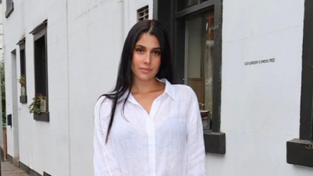 Coralie Porrovecchio fait l'annonce de sa troisi&egrave;me grossesse. Screenshot Instagram @porrovecchiocoralie