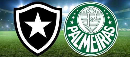 Onde assistir Botafogo x Palmeiras ao vivo (arte Eduardo Gouvea)