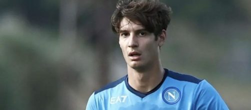 Alessandro Zanoli, giocatore del Napoli.