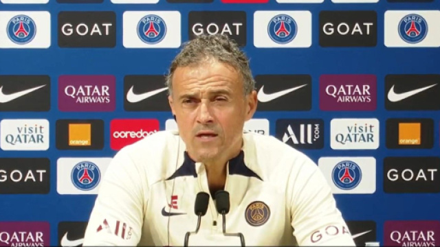 Avant Reims-PSG, Luis Enrique a fait l'éloge de Vitinha avant d'évoquer l'adversaire en conférence de presse. (@PSG_inside)