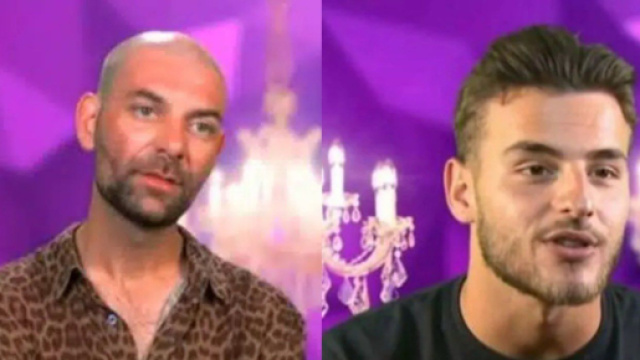 Gary est furieux suite au bisou volé de Simon Castaldi et Romain (Screenshoot Twitter @GossipRoomOff)