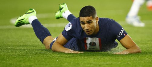 In foto Hakimi, giocatore del Psg.