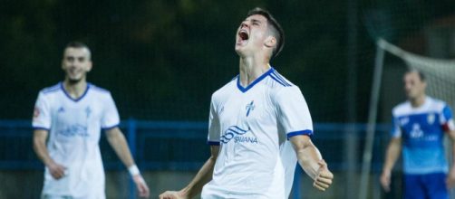 In foto Vasilije Adžić, centrocampista del Buducnost.