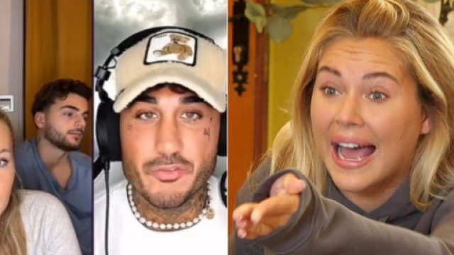 En live sur TikTok, Vivian et Cassandra expliquent la scène qui a été coupée pendant leur violente dispute (TikTok/@viviangrimigni)