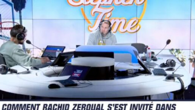 Le patron des South Winners agacé contre les résultats de l'OM. (screenshot Twitter @rmcsport)