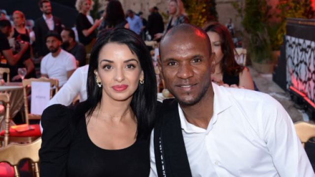 Eric Abidal et son ex femme Hayet (capture Twitter Closer)