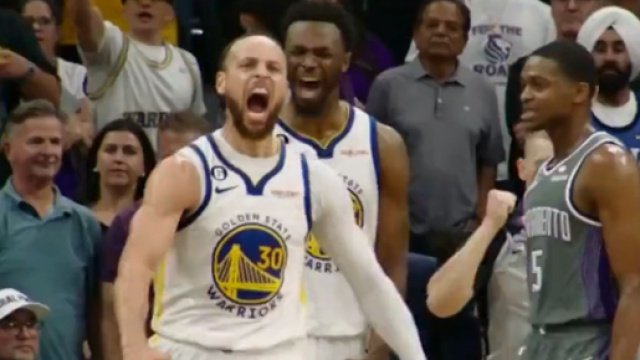 Le nouveau tournoi se poursuit ce soir, avec les Golden State Warriors à l'affiche contre les Kings de Sacramento (capture Twitter @ESPNNBA)