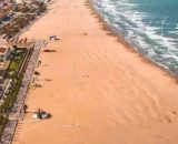 La playa de la Malvarrosa ha sido el escenario de una detención espectacular (Instagram /@valencia_travel)