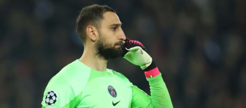 Gianluigi Donnarumma sous les couleurs du PSG (capture Twitter @ActuFoot_)