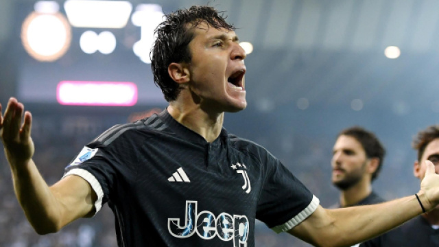 In foto Chiesa, giocatore della Juve.