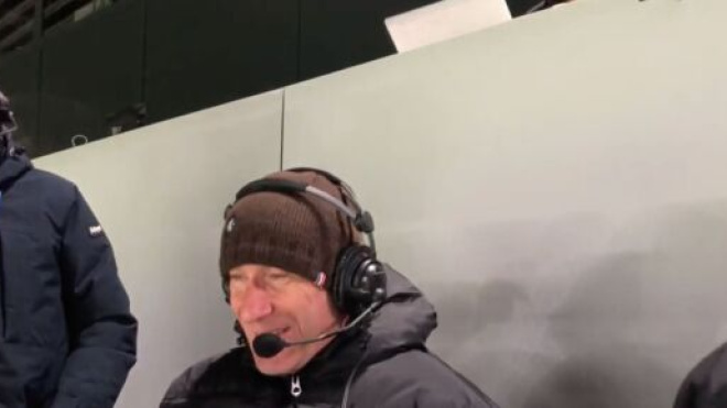 Daniel Riolo n'a pas aimé l'entré de Barcola face à Newcastle. (screenshot Twitter - @rmcsport)