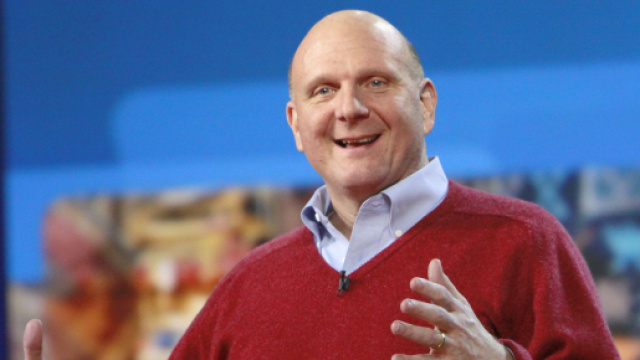 Steve Ballmer, ex amministratore delegato di Micorsoft, al CES di Las Vegas nel 2010. ©Flickr