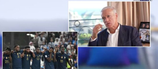 Didier Deschamps déçu par la finale perdue par les Bleus contre l'Argentine. (screenshot Twitter - @BeInsports)