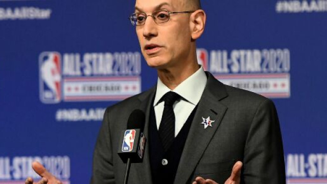 Adam Silver Capture Twitter @BleacherReport