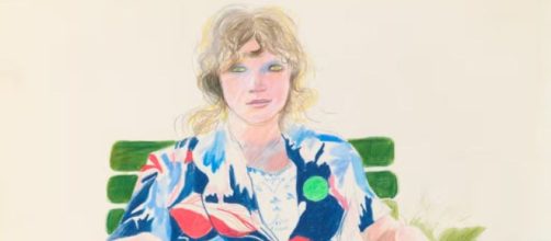 'Celia Carennac', by David Hockney (Image source: Richard Schmidt/David Hockney)