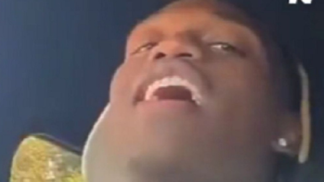 Rafael Leão en voiture (capture Twitter @Kulturlesite_)