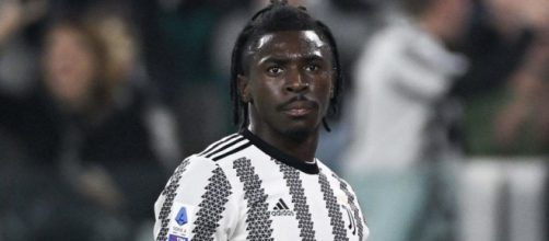 In foto Moise Kean, giocatore della Juventus.