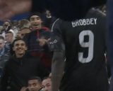 Brobbey double buteur face à l'OM ce jeudi soir avec l'Ajax. (screenshot Twitter - @canal+)