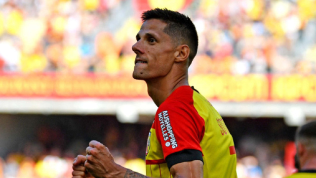 Florian Sotoca avec le RC Lens (capture Twitter @MaxMP38_)