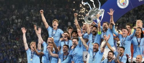 Manchester City, vincitore dell'ultima Champions League.