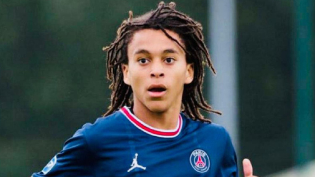 Ethan Mbappé au PSG (capture Twitter Actu Foot)