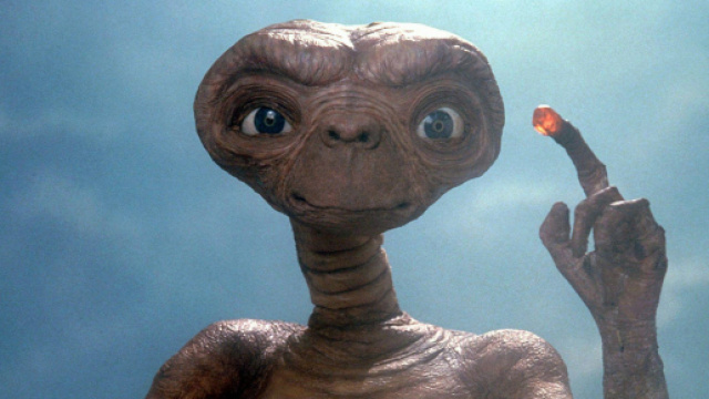 E.T. un film di Steven Spielberg.