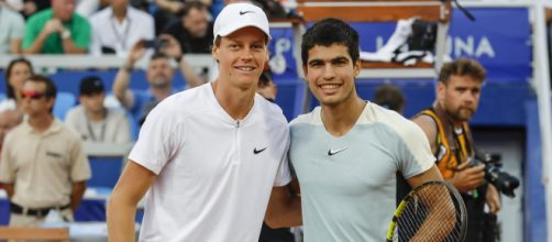 Jannik Sinner e Carlos Alcaraz, la nuova generazione del tennis.