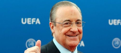 Florentino Perez, uno dei sostenitori della Superlega.