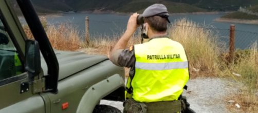 Las temperaturas en el embalse de Guadanuño eran de hasta cuatro grados (X, @Defensagob)